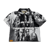 RDMCLOTHINGART tapestry hoodie BLACK LEADER TAPESTRY TEE-6809