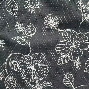 RDMCLOTHINGART tapestry hoodie BLACK WILD ROSES-8777