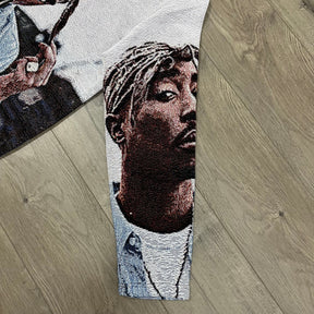 RDMCLOTHINGART tapestry hoodie BLUE 2PAC TAPESTRY JACKET