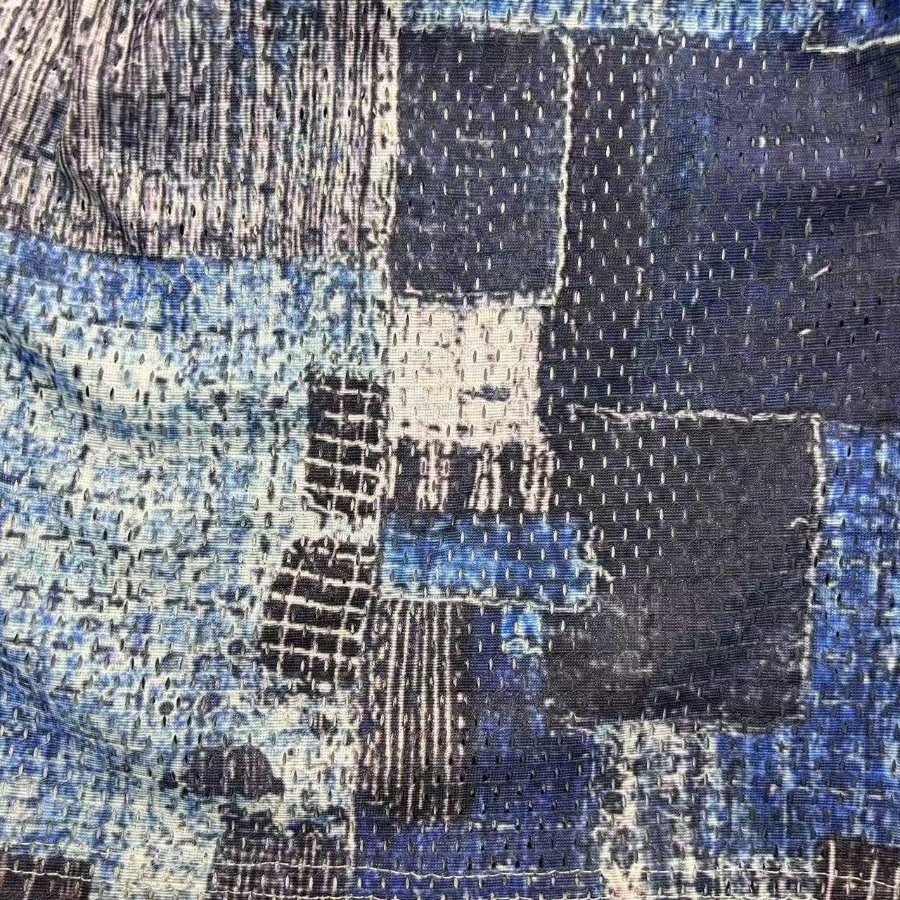 RDMCLOTHINGART tapestry hoodie BLUE BORO-8778