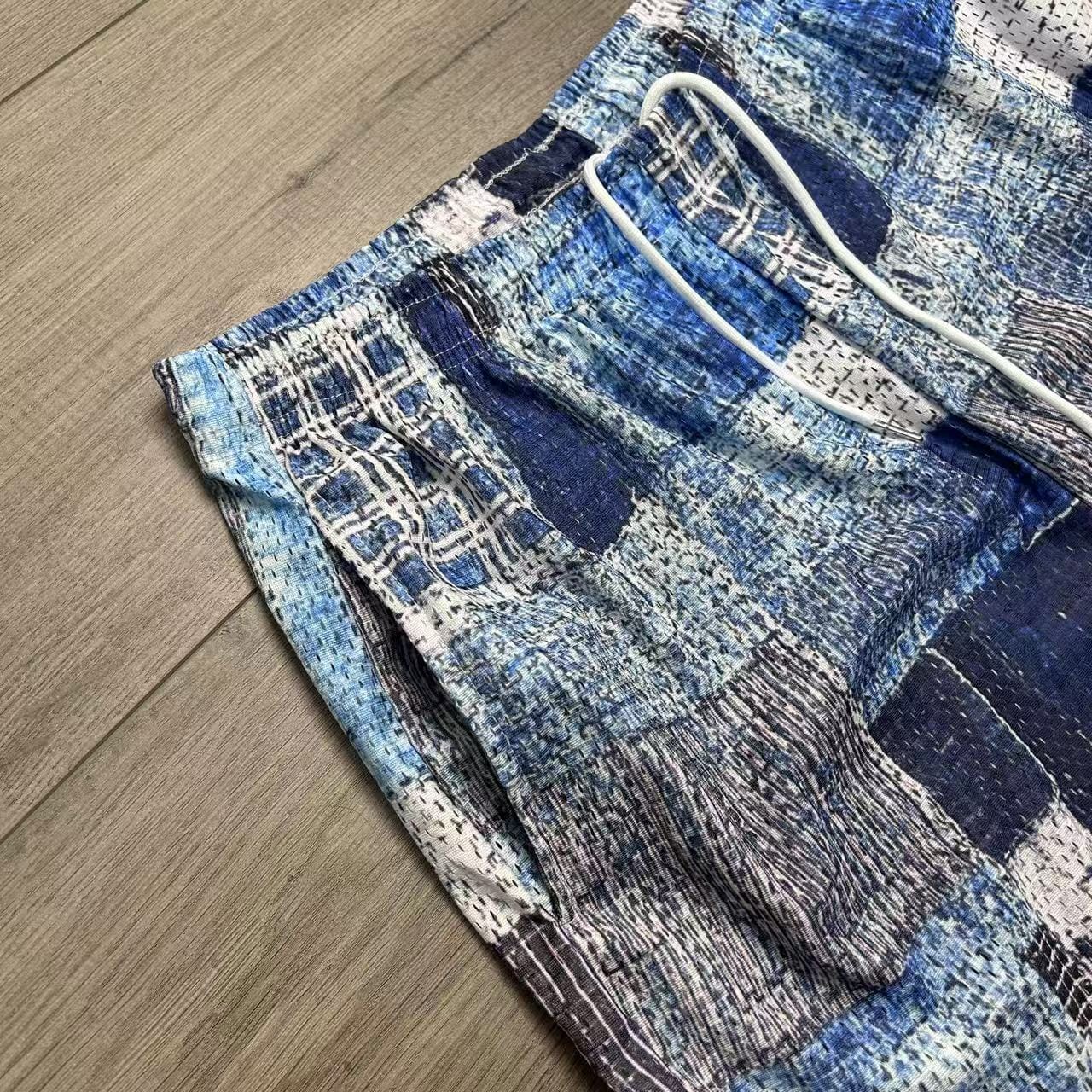 RDMCLOTHINGART tapestry hoodie BLUE BORO-8778