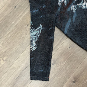 RDMCLOTHINGART tapestry hoodie BLUE EYES WHITE DRAGON TAPESTRY JACKET