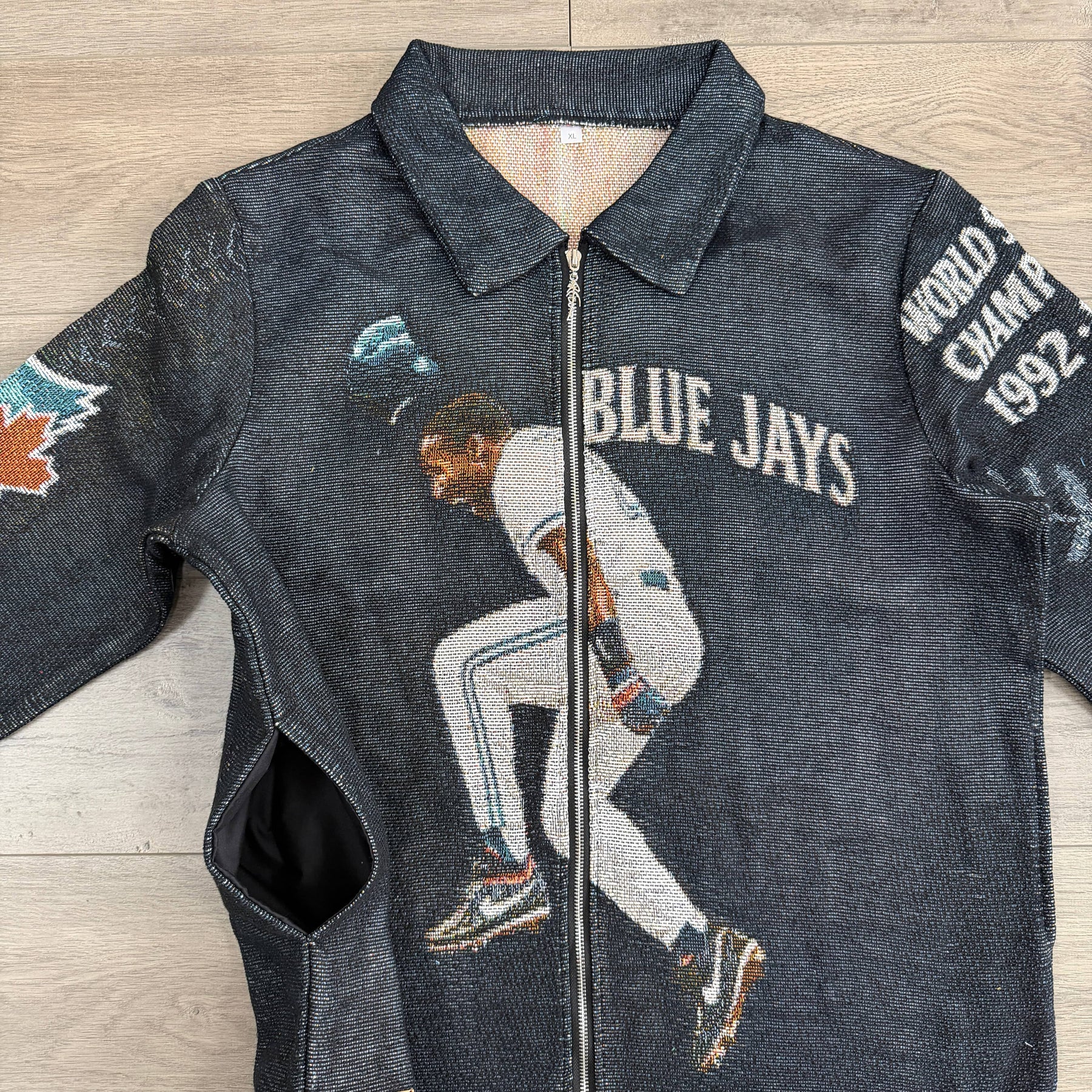 RDMCLOTHINGART tapestry hoodie BLUE JAYS TAPESTRY TEE-98377
