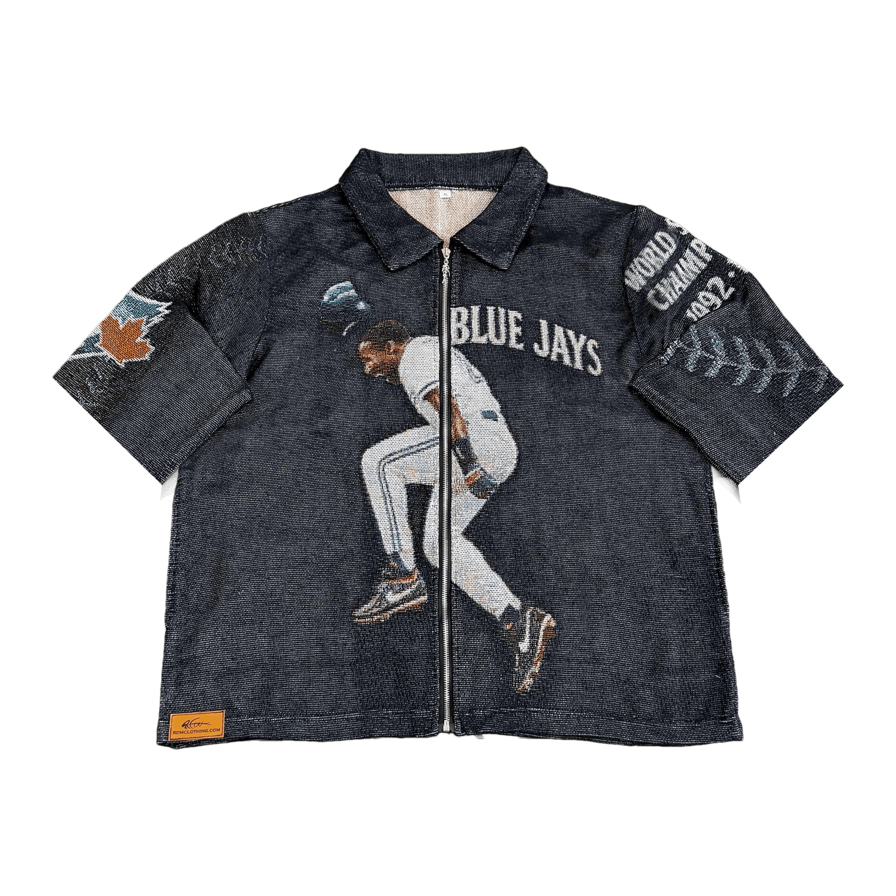 RDMCLOTHINGART tapestry hoodie BLUE JAYS TAPESTRY TEE-98377