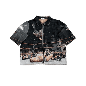 RDMCLOTHINGART tapestry hoodie BOXING TAPESTRY TEE
