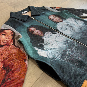 RDMCLOTHINGART tapestry hoodie BRANDY&MONICA TAPESTRY TEE-98349