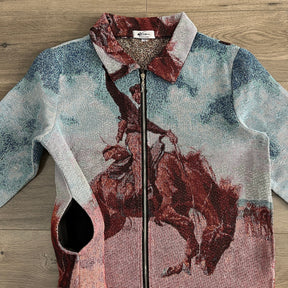 RDMCLOTHINGART tapestry hoodie BUCK JUMPER TAPESTRY JACKET