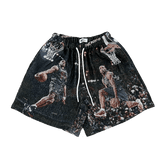 RDMCLOTHINGART tapestry hoodie CARTER TAPESTRY SHORTS
