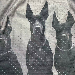 RDMCLOTHINGART tapestry hoodie CERBERUS-8742