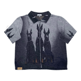 RDMCLOTHINGART tapestry hoodie CERBERUS TAPESTRY TEE-6800