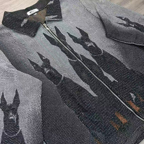 RDMCLOTHINGART tapestry hoodie CERBERUS TAPESTRY TEE-6800