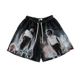 RDMCLOTHINGART tapestry hoodie CHRIS BROWN TAPESTRY SHORTS