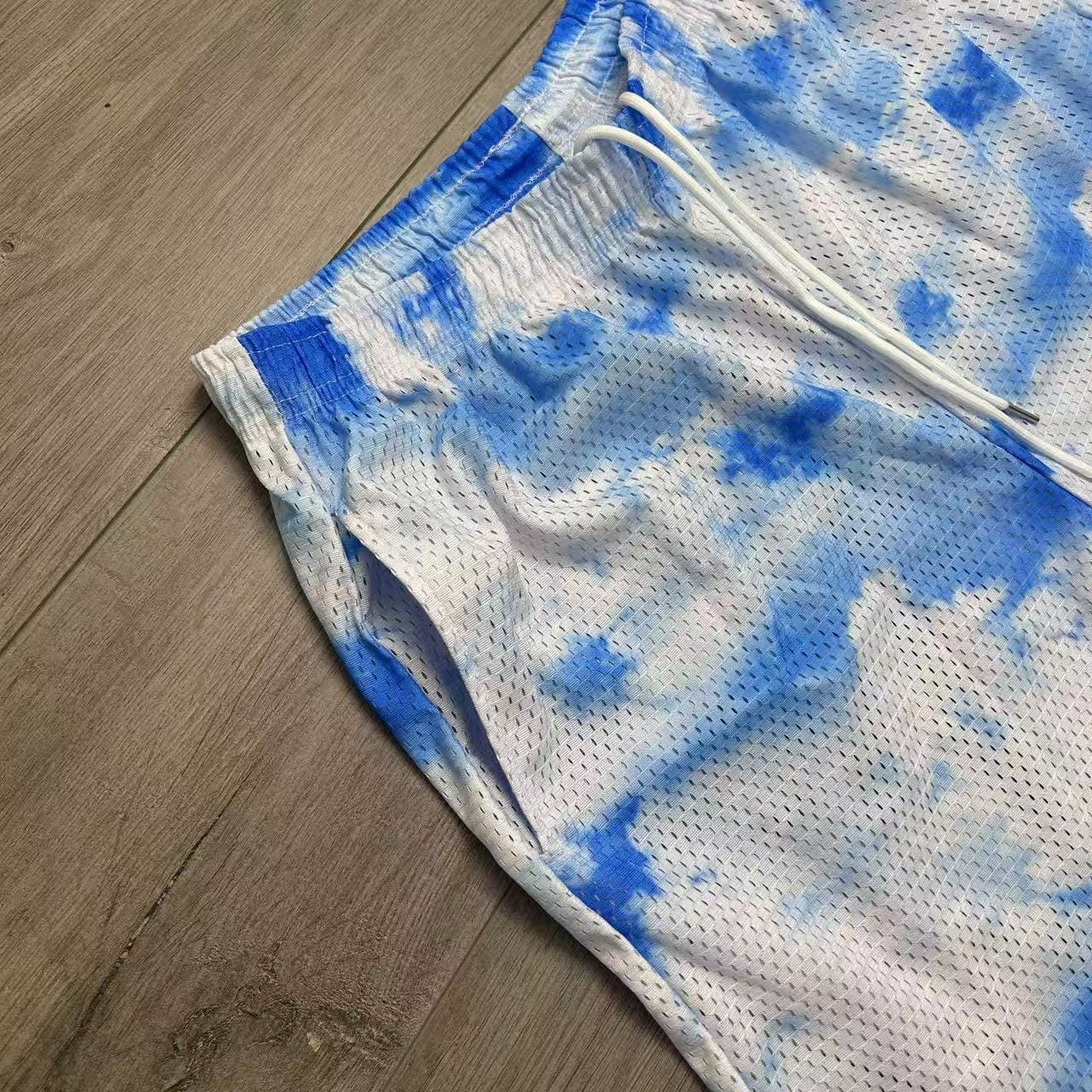 RDMCLOTHINGART tapestry hoodie CLOUDS BANDANA-8780