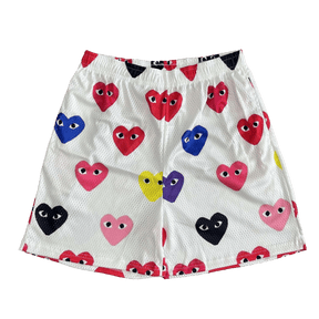 COLORFUL CDG MESH SHORTS-8722 - RDMCLOTHINGART
