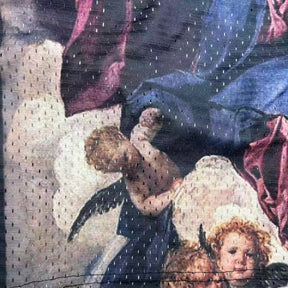 RDMCLOTHINGART tapestry hoodie CORONATION MARY-8781