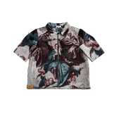 RDMCLOTHINGART tapestry hoodie CORONATION MARY TAPESTRY TEE