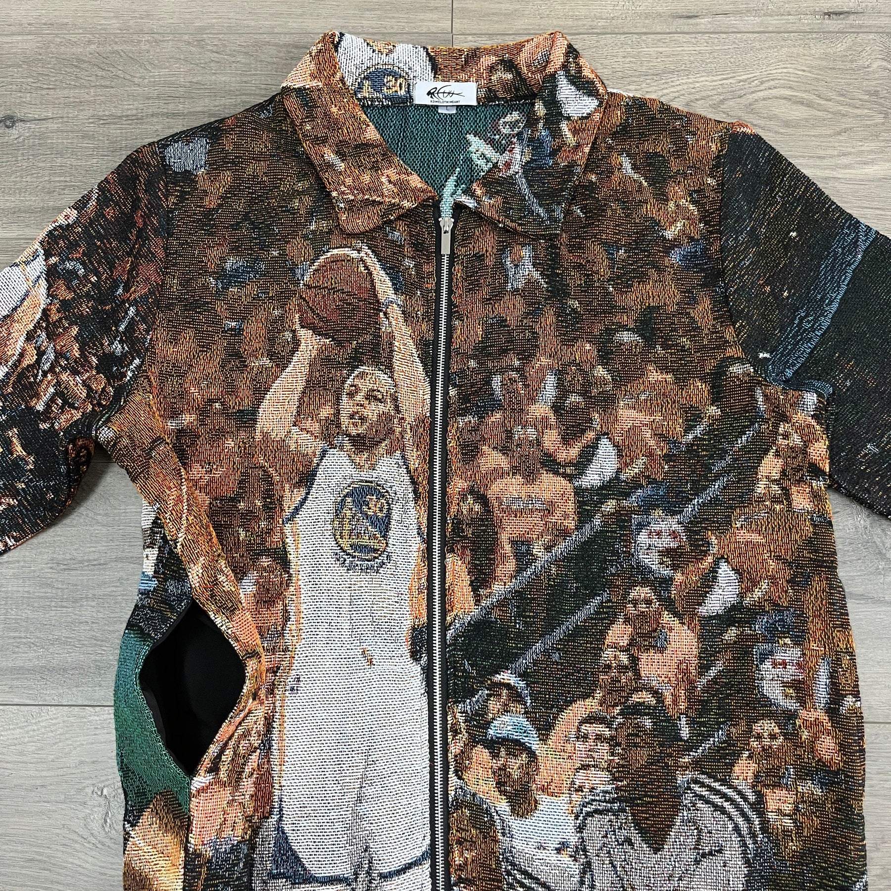 RDMCLOTHINGART tapestry hoodie CURRY V2 TAPESTRY JACKET