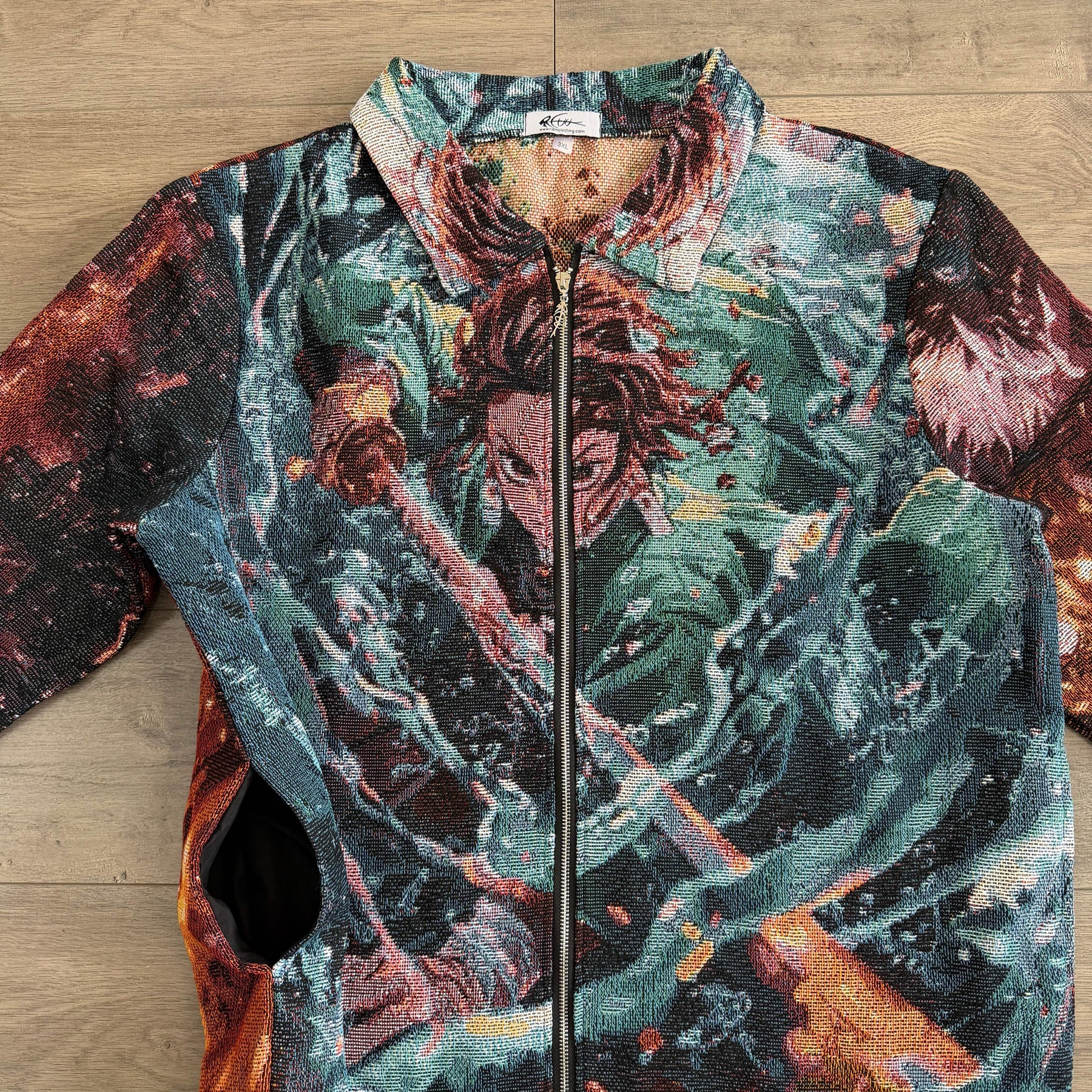RDMCLOTHINGART tapestry hoodie DEMON SLAYER TAPESTRY TEE-98347