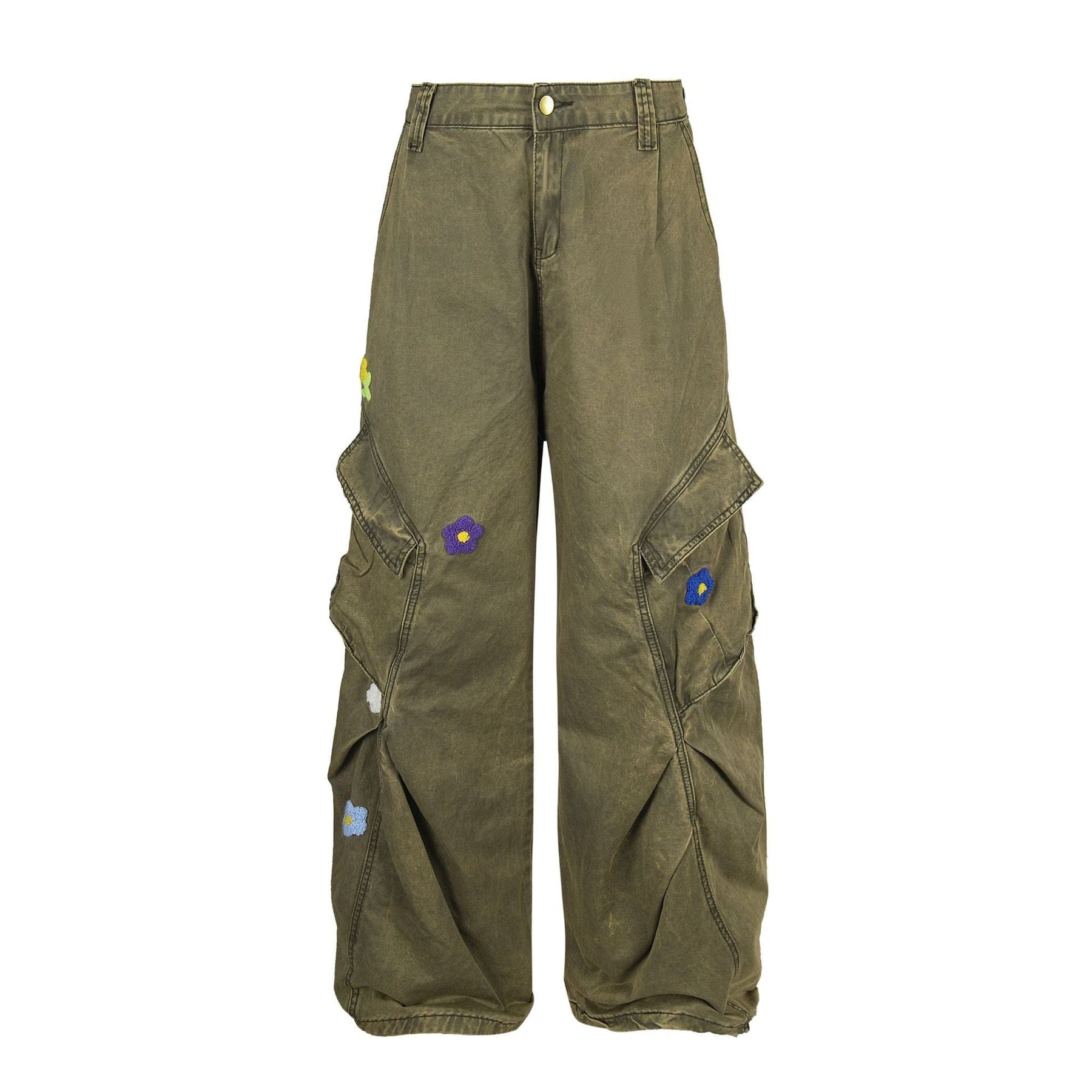RDMCLOTHINGART S / forest green tapestry hoodie DESIGNER PANTS-60027