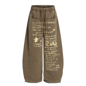 RDMCLOTHINGART S / Brown tapestry hoodie DESIGNER PANTS-60032