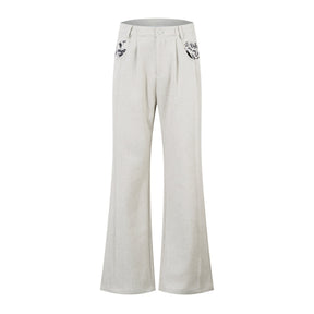 RDMCLOTHINGART S / White tapestry hoodie DESIGNER PANTS-60068