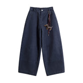 RDMCLOTHINGART S / dark blue tapestry hoodie DESIGNER PANTS-60073