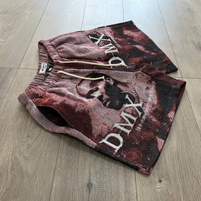 RDMCLOTHINGART tapestry hoodie DMX TAPESTRY SHORTS