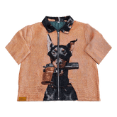 RDMCLOTHINGART tapestry hoodie DOBERMANN TAPESTRY TEE-98398