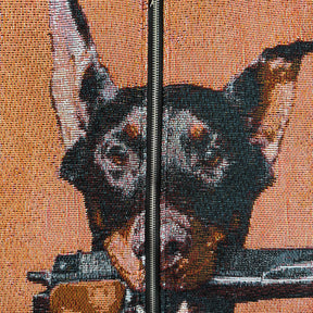 RDMCLOTHINGART tapestry hoodie DOBERMANN TAPESTRY TEE-98398