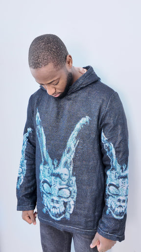 RDMCLOTHINGART tapestry hoodie DONNIE DARKO TAPESTRY HOODIE