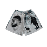 RDMCLOTHINGART tapestry hoodie DRAKE TAPESTRY SHORTS