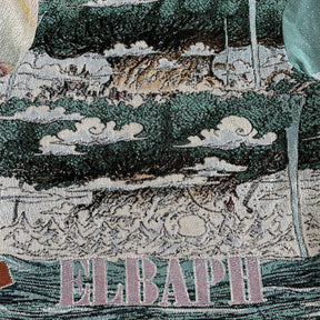 RDMCLOTHINGART tapestry hoodie ELBAPH TAPESTRY HOODIE