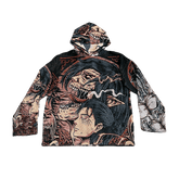 RDMCLOTHINGART tapestry hoodie EREN YEAGER TAPESTRY HOODIE