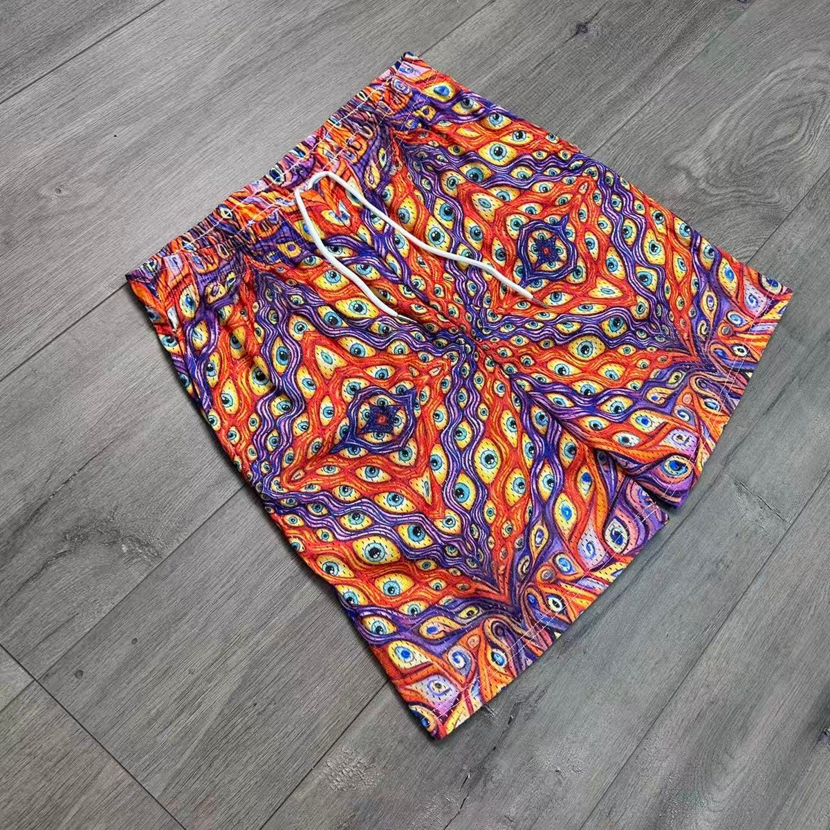 RDMCLOTHINGART tapestry hoodie EYES-8745