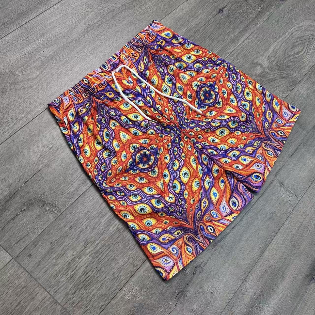 RDMCLOTHINGART tapestry hoodie EYES-8745