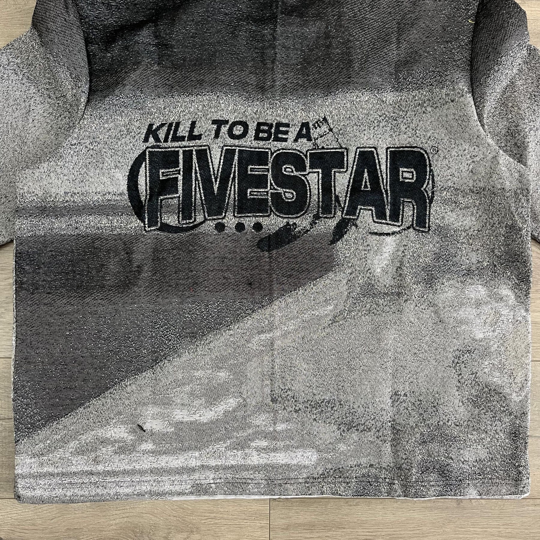 RDMCLOTHINGART tapestry hoodie FIVESTARS TAPESTRY TEE