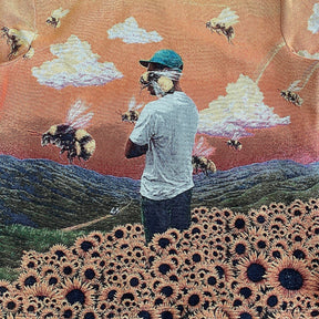 RDMCLOTHINGART tapestry hoodie FLOWER BOY TAPESTRY JACKET