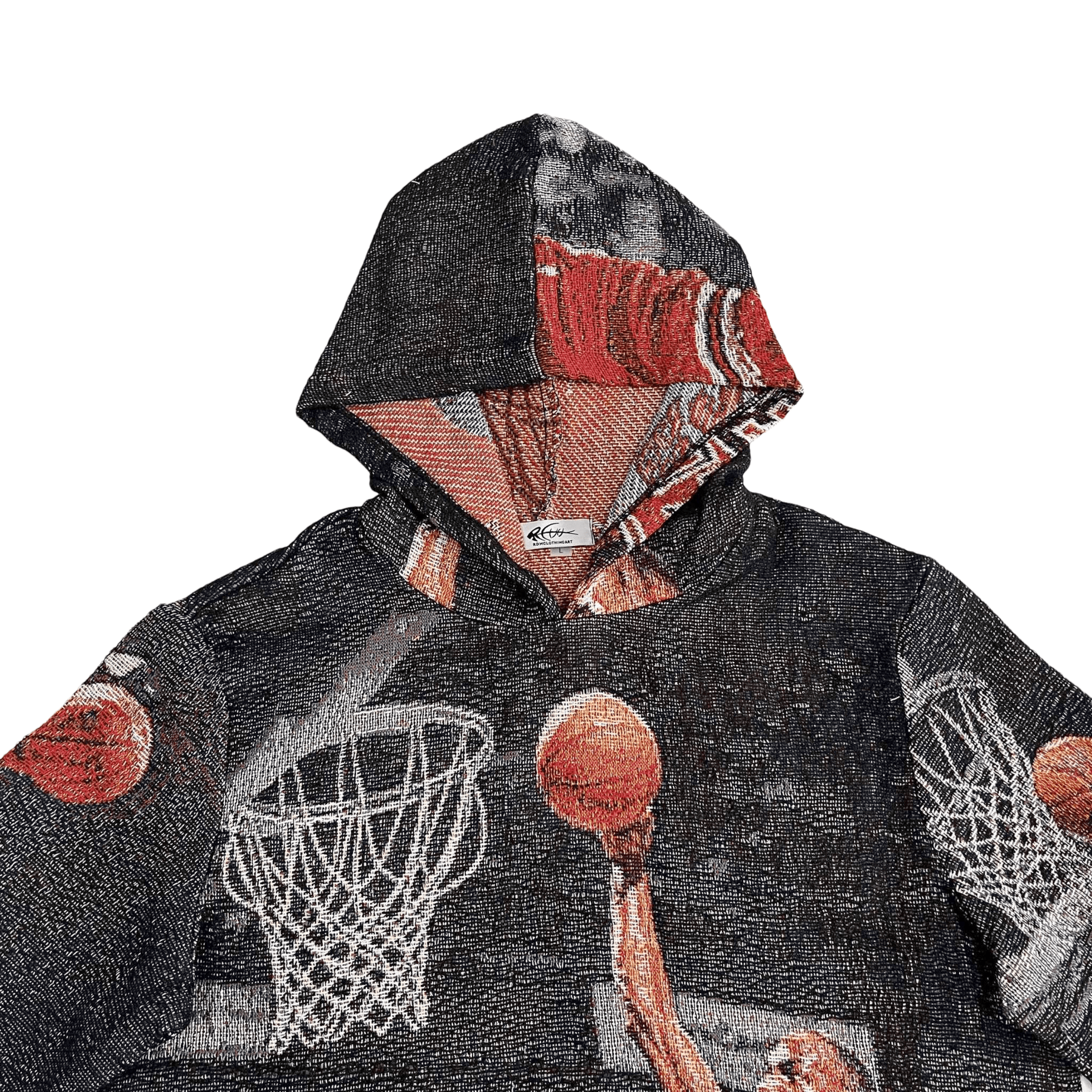 RDMCLOTHINGART tapestry hoodie FLY MAN TAPESTRY