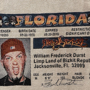 RDMCLOTHINGART tapestry hoodie FRED DURST TAPESTRY TEE