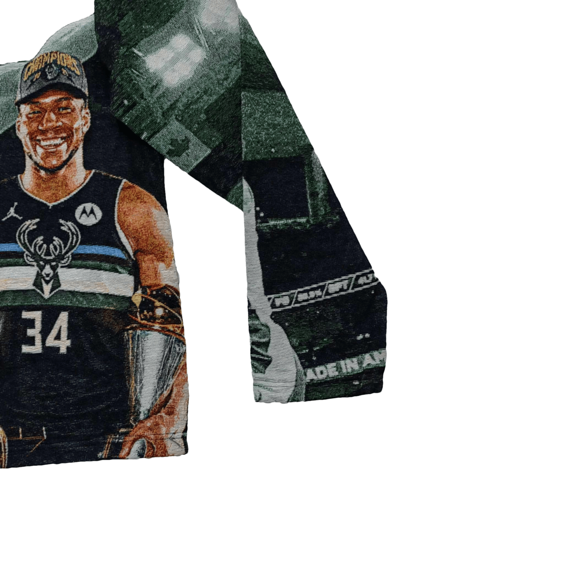 RDMCLOTHINGART tapestry hoodie Giannis Tapestry