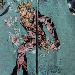 RDMCLOTHINGART tapestry hoodie GIORNO TAPESTRY TEE