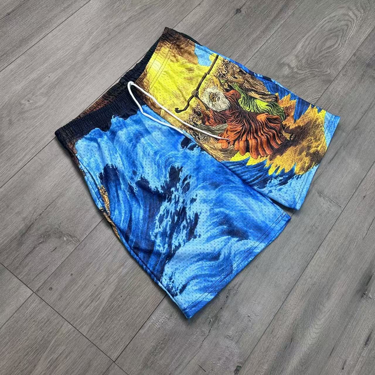 RDMCLOTHINGART tapestry hoodie GOD'S KINGDOM-8747