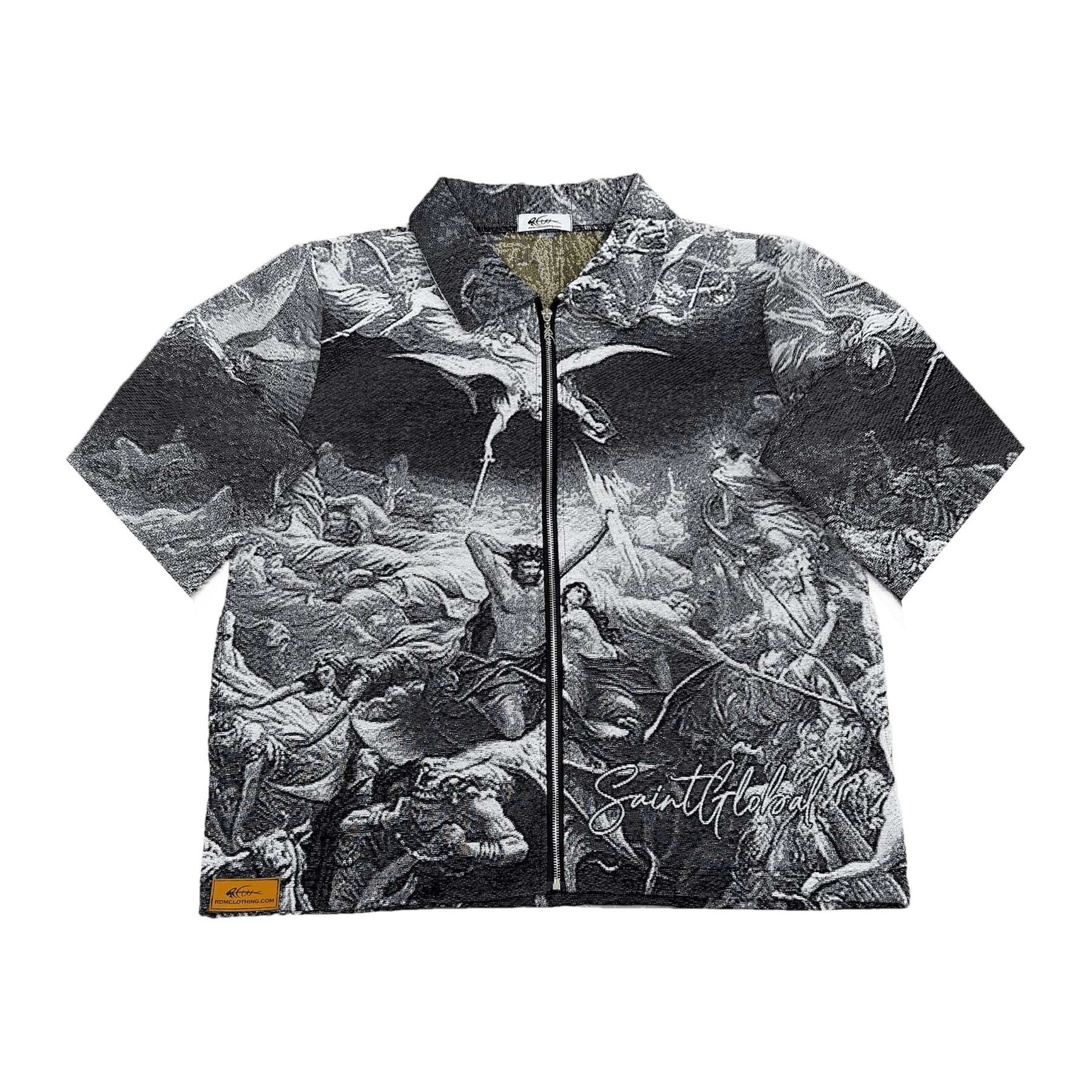 RDMCLOTHINGART tapestry hoodie GOD TAPESTRY TEE-6810