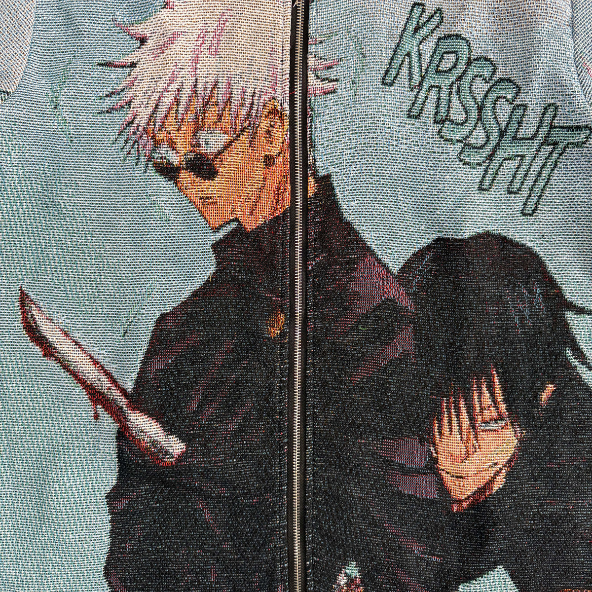 RDMCLOTHINGART tapestry hoodie GOJO VS TOJI TAPESTRY TEE-98327