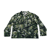 RDMCLOTHINGART tapestry hoodie GREEN SKULL Tapestry JACKET