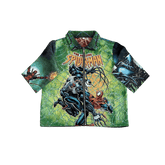 RDMCLOTHINGART tapestry hoodie GREEN SPIDER TAPESTRY TEE