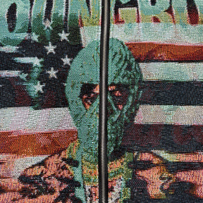 RDMCLOTHINGART tapestry hoodie GREEN YOUNGBOY TAPESTRY TEE-98374