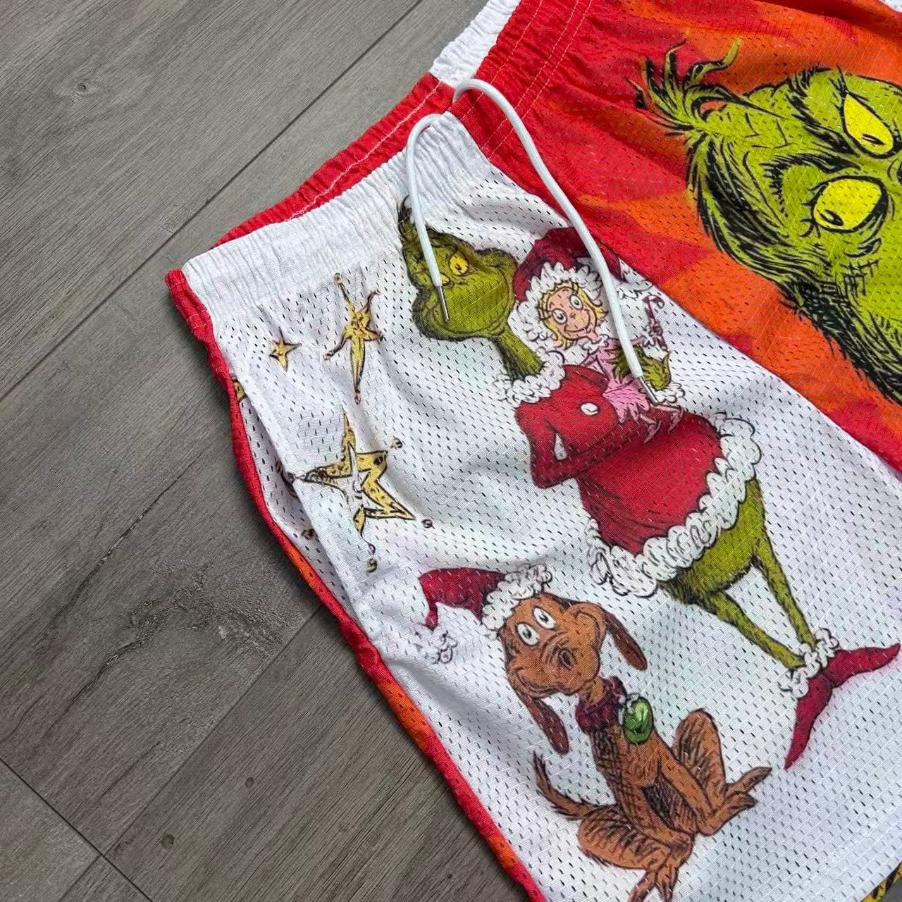 RDMCLOTHINGART tapestry hoodie GRINCH-8749