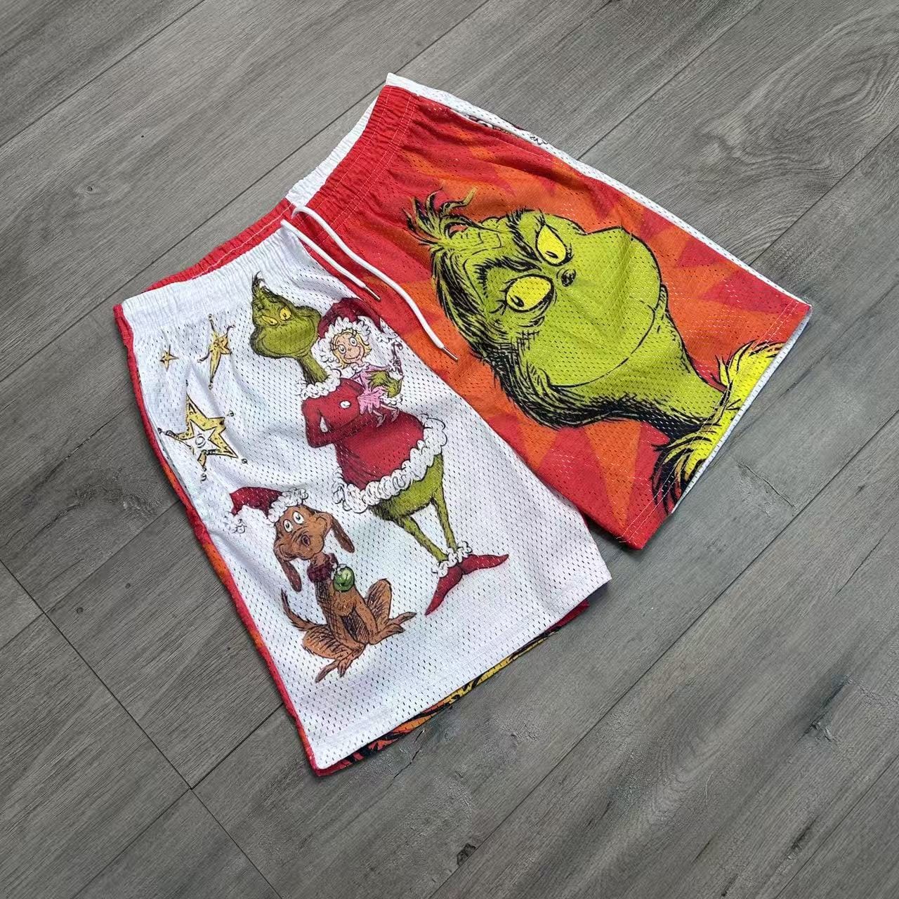 RDMCLOTHINGART tapestry hoodie GRINCH-8749