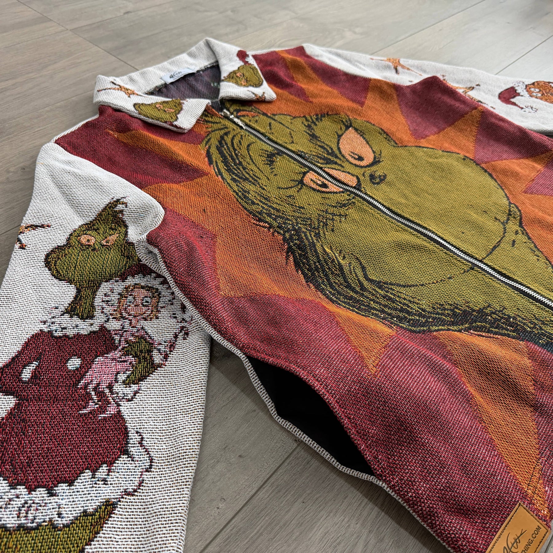 RDMCLOTHINGART tapestry hoodie GRINCH TAPESTRY TEE-98360
